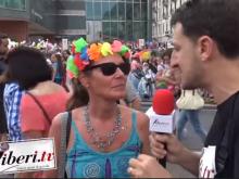 Riccardo Cristiano realizza interviste al Pride 2018 di Lugano